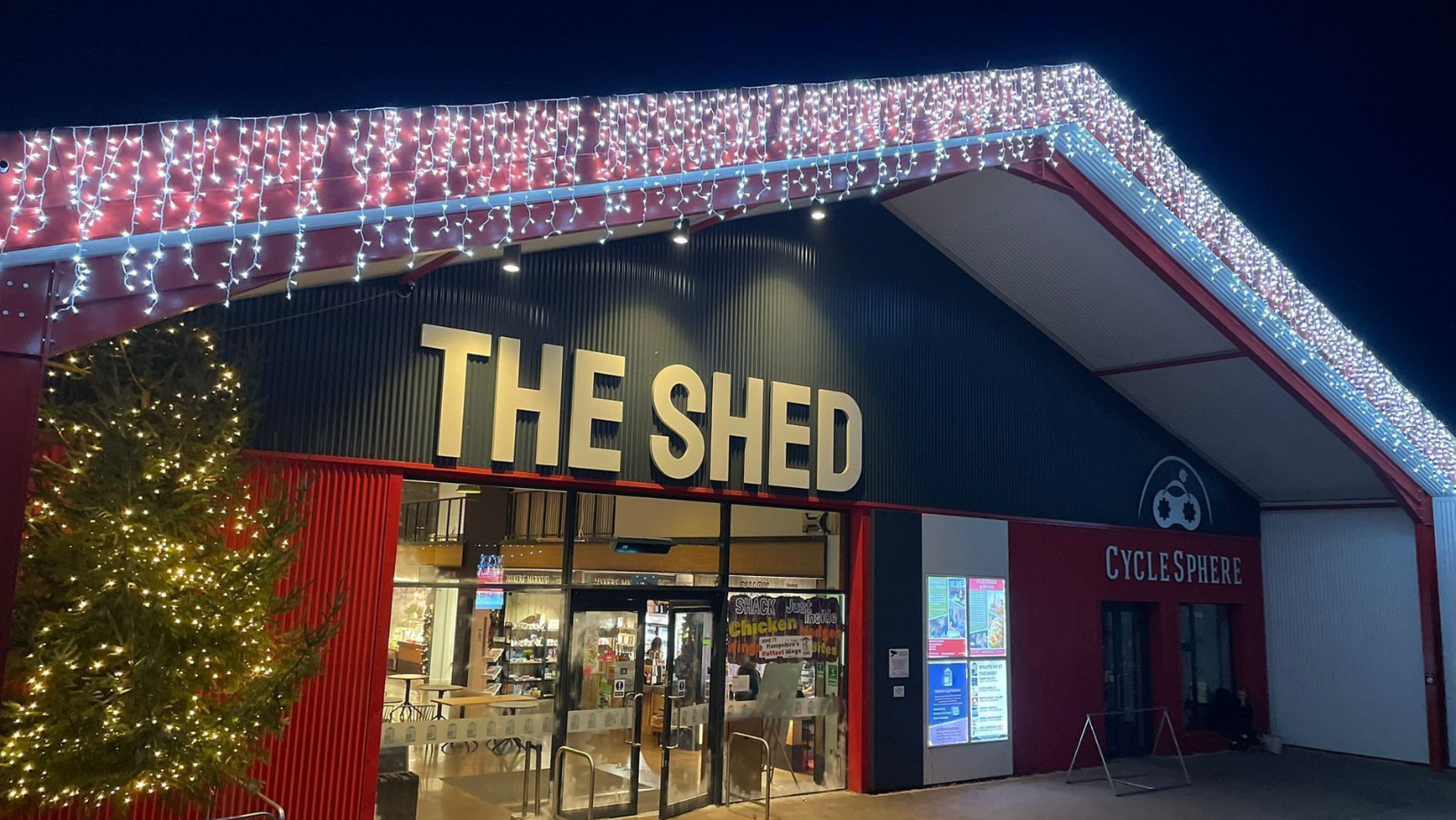 christmas market at the shed